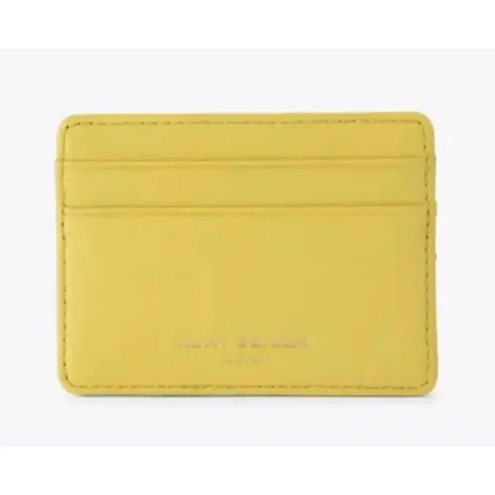 Kurt Geiger Kensington Card Holder in Bright Yellow - Picture 3 of 5